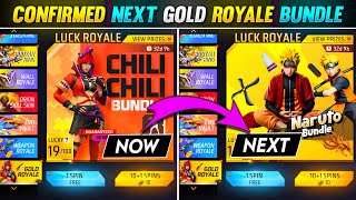 NEXT GOLD ROYALE FREE FIRE  100 CONFIRM🤫💯 UPCOMING GOLD ROYALE FREE FIRE  NEXT GOLD ROYALE [upl. by Leipzig]