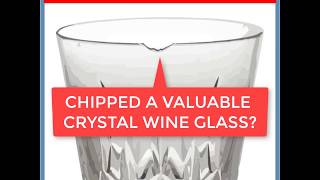 Chipped a Waterford crystal wine glass [upl. by Cristian]