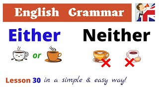 Either Neither Both in English grammar – English Grammar lesson [upl. by Corbet]