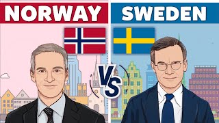 Norway vs Sweden  Country Comparison [upl. by Stilu]