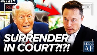 Trump amp Musk ACCEPT MAJOR LOSS in Court SURRENDER [upl. by Shaver]