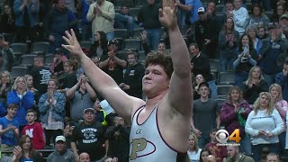 Cohlton Schultz Wins At Colorado High School State Wrestling Tournament [upl. by Marsha]