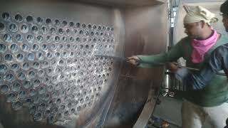 Thermax boiler drum fire tube cleaning [upl. by Varion]