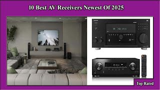 ✅ 10 Best AV Receivers Newest Of 2025 [upl. by Streetman]