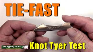 TieFast Fishing Knot Tyer Test and Review [upl. by Acinomad]