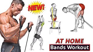 10 Best Resistance Band Workout  full body  10 EFFECTIVE EXERCISES [upl. by Nnairet]