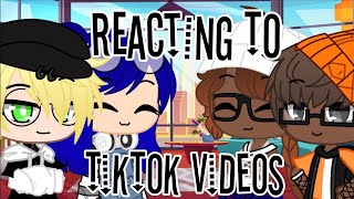 Reacting To Tiktok Videos  Gachaclubmiraculous ladybug [upl. by Norvol430]