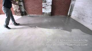 About Water Based Epoxy Installation [upl. by Miguel307]