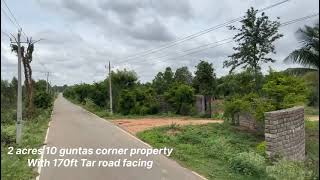 2  acre land for sale in Nelamangala [upl. by Ycart]