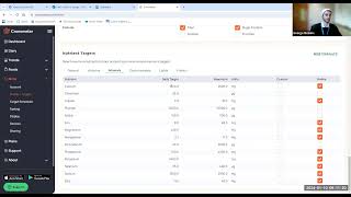 Cronometer Setup and Howto NUTRamp101 [upl. by Ettolrahs]