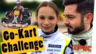 Challenge Schlag ein Wunderkind beim GoKart  „Das schaffst du nie“ [upl. by Ferdinand477]