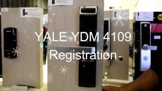 Yale YDM4109 Digital Lock Demo [upl. by Ennasus116]