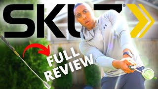 THE BEST GOLF SWING TRAINING AID  SKLZ Golf Tempo amp Grip Trainer  FULL REVIEW [upl. by Raval]