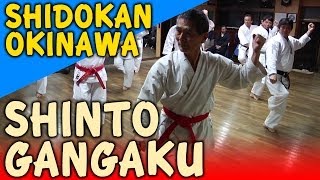 GANGAKU chinto  OKINAWA SHIDOKAN shorin ryu [upl. by Mandi]