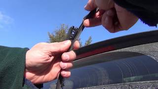 BMW Rear Wiper Blade Replacement Easy Step By Step Instruction [upl. by Ruelle]