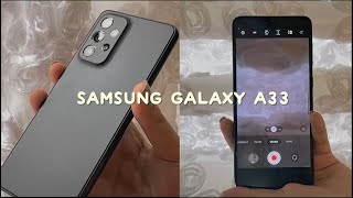 samsung galaxy a33 5g  unboxing  review 🌷🌼 [upl. by Tanya418]