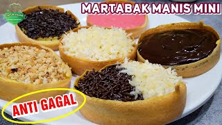 RESEP MARTABAK MANIS MINI  TERANG BULAN MINI [upl. by Oigroeg]