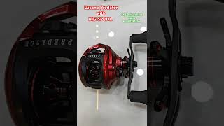 LUCANA PREDATOR with BIG SPOOL Baitcasting Reel lucana fishingvideo fishing fish indiafishing [upl. by Romonda]