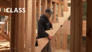 How To Build Stairs  Measuring Stringers  SHEMSS [upl. by Rabelais399]