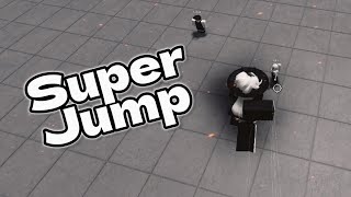 How To SUPER JUMP In The Strongest Battlegrounds thestrongestbattlegrounds saitamabattleground [upl. by Kendrah]