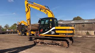 JCB JS130 LC TRACKED EXCAVATOR FOR SALE [upl. by Adihsar]