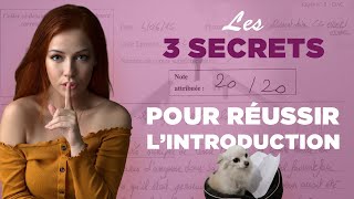 Introduction de dissertation  les 3 secrets pour la réussir [upl. by Akenehs]