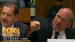 Homan reacts to his explosive hearing on migrant detention centers [upl. by Laon702]