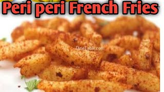 peri peri french fries in 5 min recipe Instant french fries Restaurqnt style [upl. by Hourigan747]