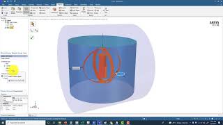 Creating domain around Hybrid Darrieus Savonius wind turbine using two methods in ANSYS Spaceclaim [upl. by Silas313]