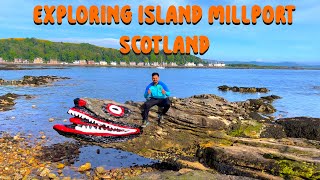 Exploring island MillPort Scotland Scottish island Millport Ferry experiance with island Millport [upl. by Durwood311]