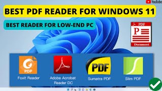 Best PDF Reader for Windows 11 2023 [upl. by Nwad966]