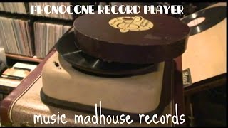 DORIS DAY on Phonocone Record Player  Music MadHouse Records [upl. by Brigit968]