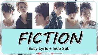 BEAST  FICTION Easy Lyrics by GOMAWO Indo Sub [upl. by Aitnom103]