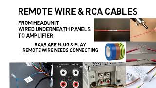 How To Install A Car Amplifier BATTREMGND [upl. by Arekahs]