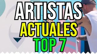 LISTA LOS MEJORES ARTISTAS ACTUALES  TOP 7 ARTE MODERNO PINTORES MURALISTAS ESCULTORES [upl. by Nnednarb666]