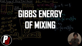 Gibbs Energy of Mixing  Physical Chemistry I  062 [upl. by Magdau172]