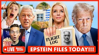 🚨BREAKING Epstein List Flight Logs RELEASED Today By Trump DOJ  Hollywood DC in PANIC [upl. by Walter]