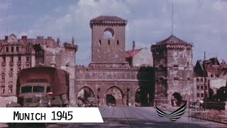 Munich 1945 in color and HD [upl. by Oyek]