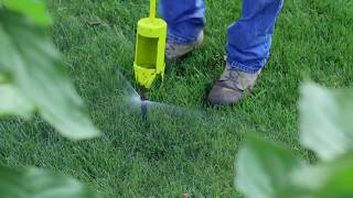 HeadsUp Sprinkler Trimmer  Fastest Trim In The Industry [upl. by Lamphere]