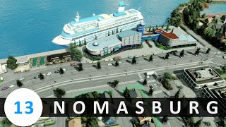 Lets build more of the town  Cities Skylines Nomasburg 13 [upl. by Zelig]