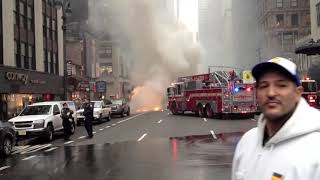 School Bus on fire NYC [upl. by Gemina]