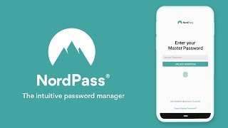 Free Password Manager for Android  NordPass [upl. by Eisej]