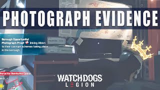 Watch Dogs Legion how to photograph evidence [upl. by Ynattib444]