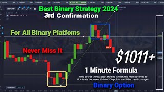 99 win rate Binary Options Trading 2024  Strategy for Everyone  This strategy is for beginners [upl. by Kcirej]