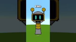 Minecraft Sprunki 64 bits 32 bits 16 bits 8 bits 4 bits 2 bits 1 bit [upl. by Inoy]