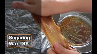 Sugaring Wax DIY  Zuckerpaste [upl. by Hardy28]