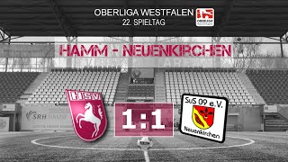 22 Spieltag 201516 Hammer SpVg  SuS Neuenkirchen 11 01 [upl. by Scornik532]