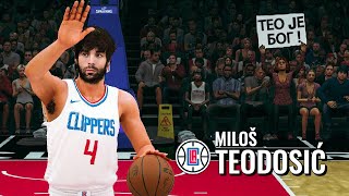 Milos Teodosic  NBA 2K18 First Look [upl. by Hoashis]