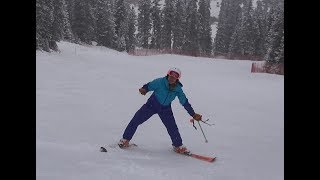 Deb Armstrong Early Season Ski Drills [upl. by Gnolb32]