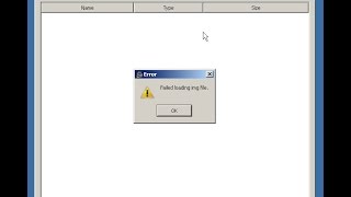 how to fix alcis img editor failed to load img file [upl. by Cone]